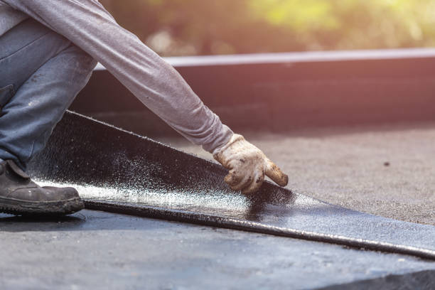 Professional Exterior Waterproofing technician working in Delphos, OH